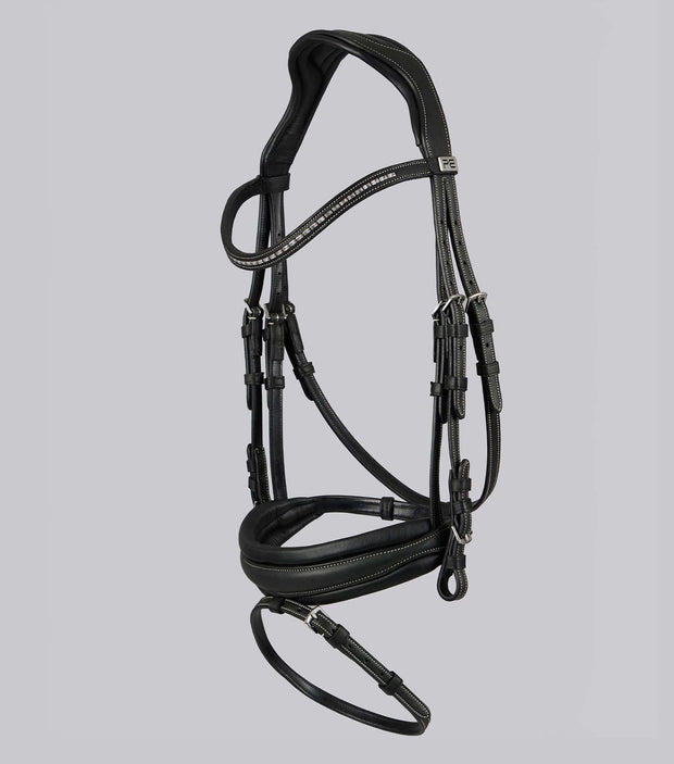 PEI Veneto Anatomical Snaffle Bridle