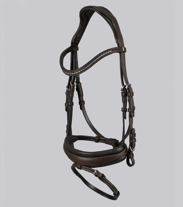 PEI Veneto Anatomical Snaffle Bridle