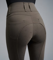 PEI Ventus Ladies Full Seat Gel Tights - Taupe