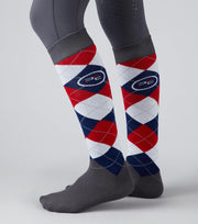 PEI Adult All-Season Socks Classic Check (2 pairs)