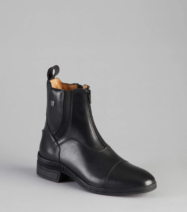 PEI Balmoral Leather Paddock Boot - Black