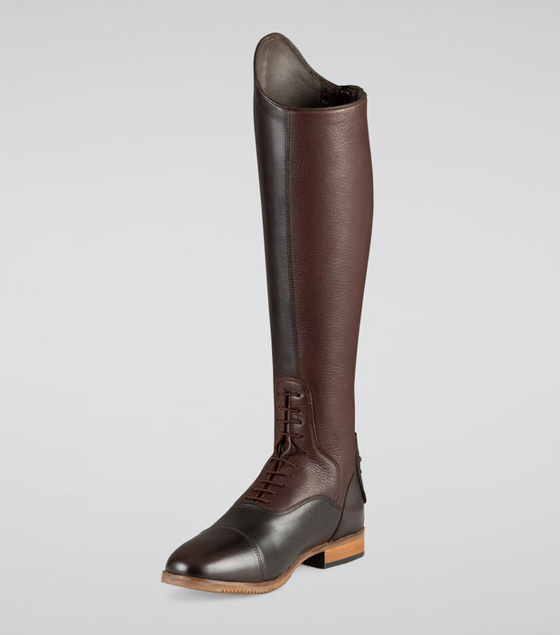 PEI Bilancio Ladies Leather Field Tall Boot - Brown