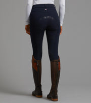 PEI Cassa Ladies Full Seat Gel Riding Breeches - Navy