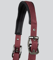 Corda Padded Head Collar with Lead - Burgundy