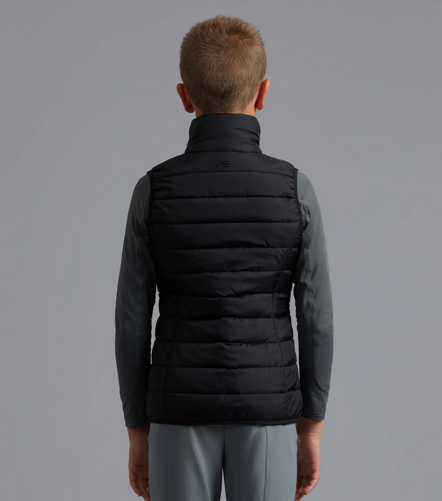 PEI Dante Junior Unisex Gilet - Black