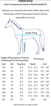 PEI Combo Horse Stable Sheet Navy