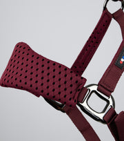 Necto 3D Mesh Head Collar with Lead - Burgundy