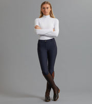 PEI Pandora Ladies Full Seat Gel Riding Breeches - Navy