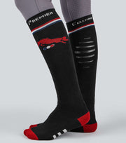 PEI Replay Riding Socks - Black (1 Pair)