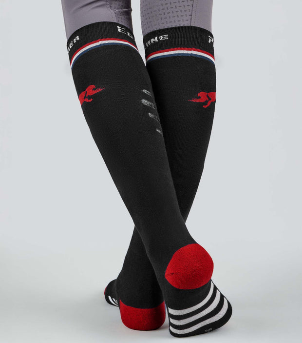PEI Replay Riding Socks - Black (1 Pair)