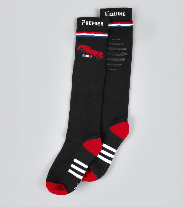 PEI Replay Riding Socks - Black (1 Pair)