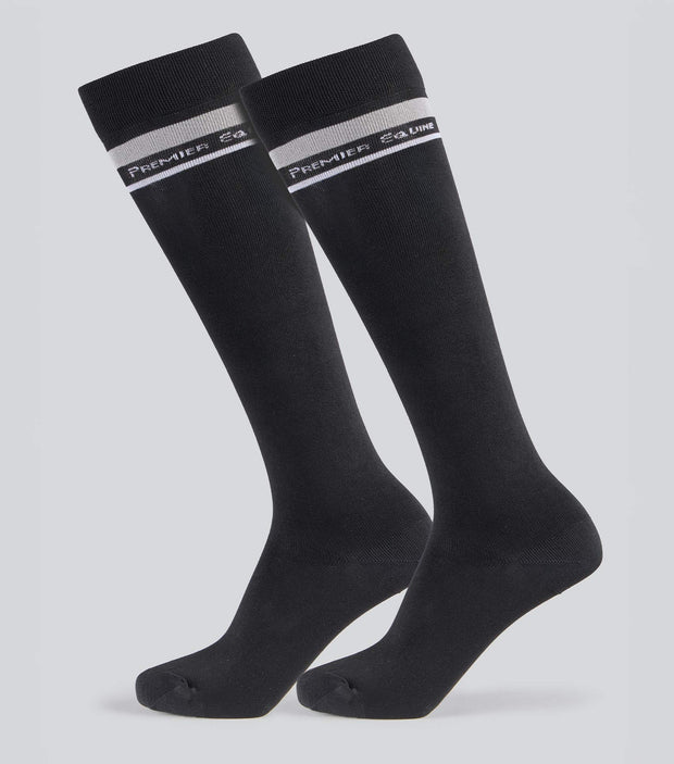 PEI Riding Socks - Black (1 Pair)