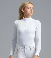PEI Rossini Lycra Show Shirt - White