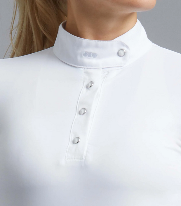 PEI Rossini Lycra Show Shirt (White)