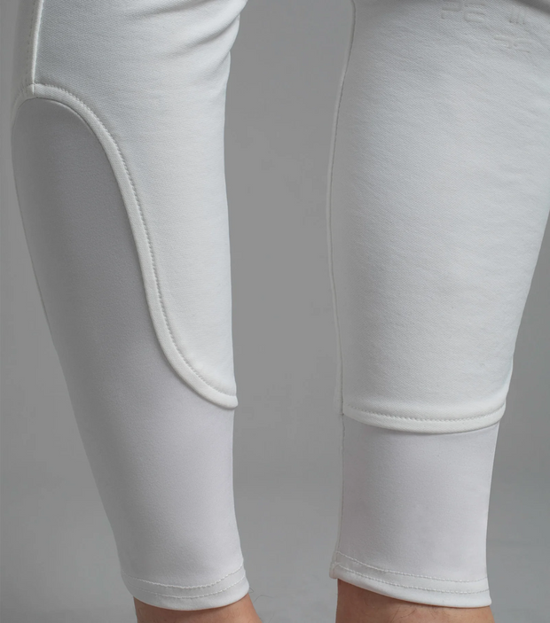 PEI Santino Men's Gel Knee Breeches - White