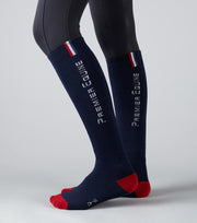 PEI Sports Series Riding Socks - Navy (1 Pair)