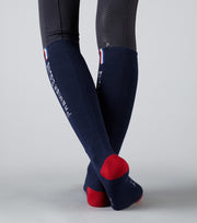 PEI Sports Series Riding Socks - Navy (1 Pair)