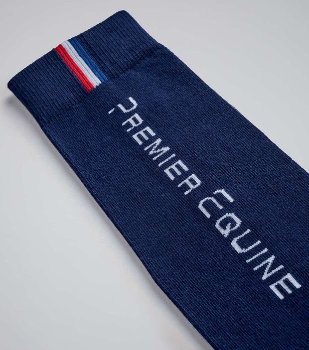 PEI Sports Series Riding Socks - Navy (1 Pair)