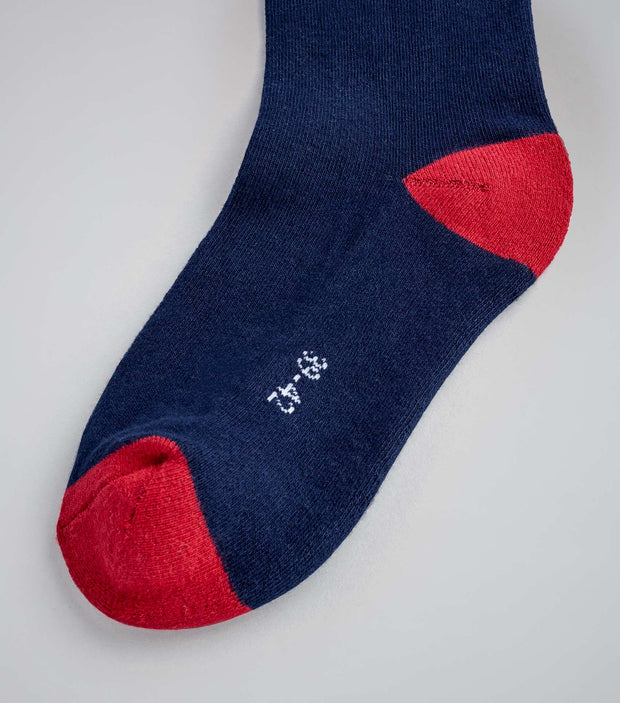 PEI Sports Series Riding Socks - Navy (1 Pair)