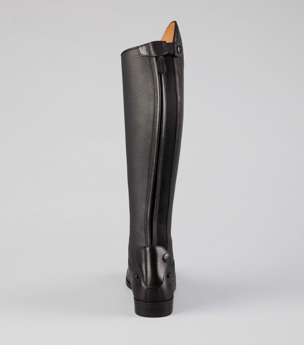 PEI Silentio Mens Tall Leather Field Boot Black