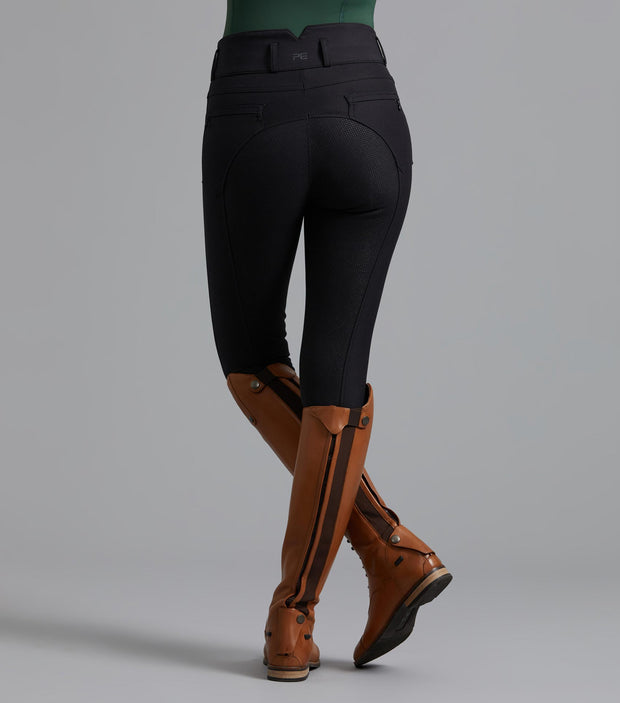 PEI Virtue Ladies Full Seat Gel Breeches - Black