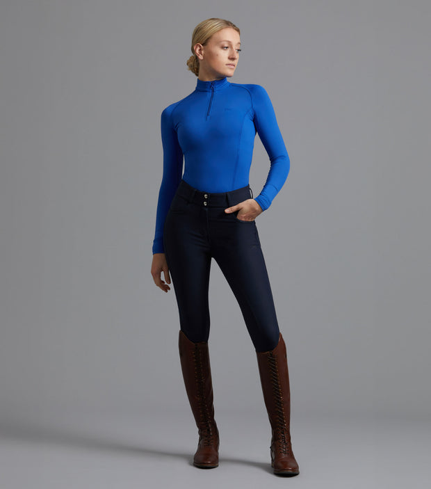 PEI Virtue Ladies Full Seat Gel Breeches - Navy