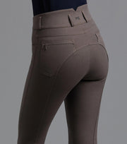 PEI Virtue Ladies Full Seat Gel Breeches - Walnut