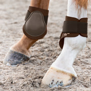 Horze Fetlock Boots - Brown Leg Protection