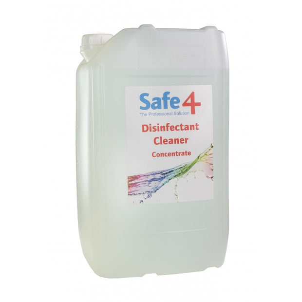 Safe4 Concentrated Disinfectant - Clear, 25L Stable & Yard