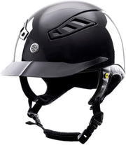 Back on Track EQ3 Lynx Shiny Adjustable Helmet (Size 54-58) Helmets