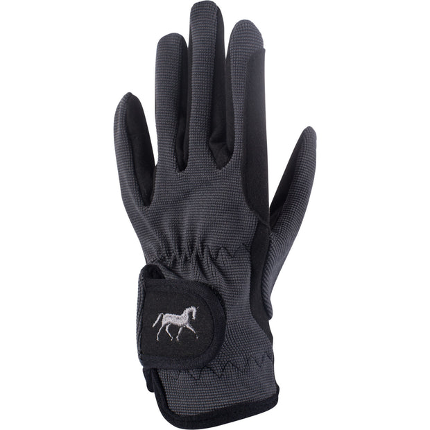 Kids Stretch Gloves - Black Gloves