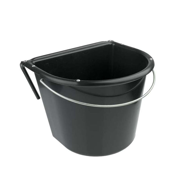 V-Plast Flat Back-Bucket - Black Stable Items
