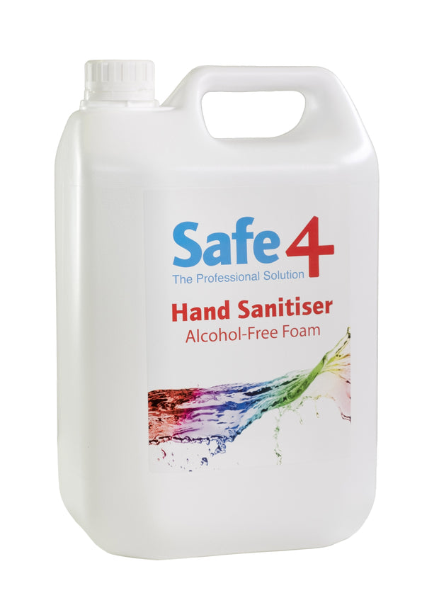 Safe4 Foam Hand Sanitizer 5L Stable & Yard
