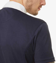 PEI Antonio Men's Short Sleeve Show Shirt - Navy Riding Shirts