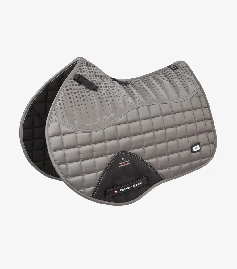 Elegant Satin Saddle Pad Premier Equine Armada Collection