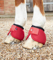 PEI Ballistic No-Turn Overreach Boots - Red LEG PROTECTION