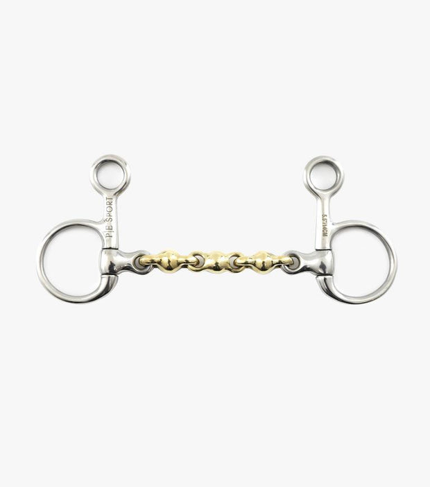 PE Sport Brass Alloy Hanging Cheek with Waterford Mouth BITS