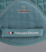 PEI Close Contact Cotton Saddle Pad - GP / Jump - Turquoise SADDLE PADS