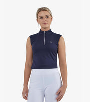 PEI Derina Sleeveless Ladies Riding Shirt - Navy Riding Shirts