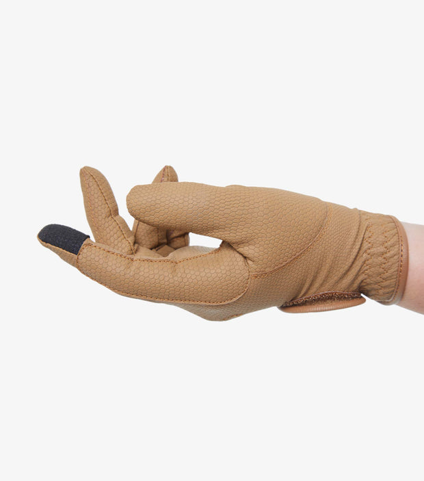 PEI Metaro Riding Gloves - Caramel GLOVES