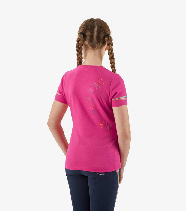 *SALE* Kids Technical Riding Shirt - Pink, 5-6 Years Riding Shirts
