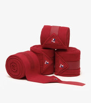 PEI Polo Fleece Bandages - Red LEG PROTECTION
