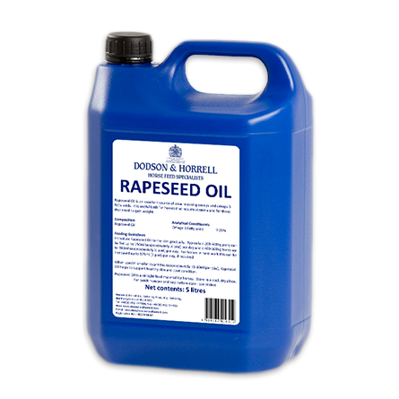 Dodson & Horrell Rapseed Oil (5L) SUPPLEMENTS