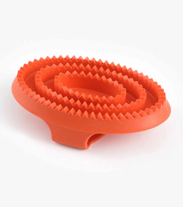 PEI Rubber Curry Comb GROOMING KIT