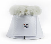 PEI Carbon Tech Techno Wool Over Reach Boots - White LEG PROTECTION