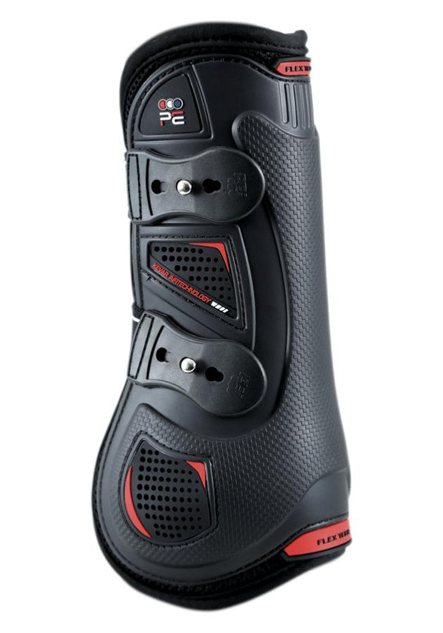 PEI Kevlar Airtechnology Tendon Boots - Black LEG PROTECTION