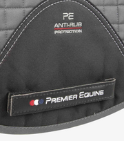 PEI Close Contact Tech Grip Pro Dressage Saddle Pad - Grey SADDLE PADS
