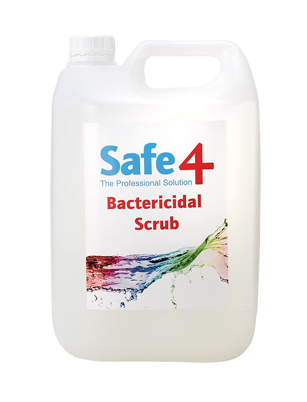 Safe4 Bactericidal Hand Scrub, 5L Stable & Yard