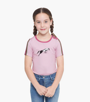 PEI Binky Girls Technical Polo Shirt - Pink
