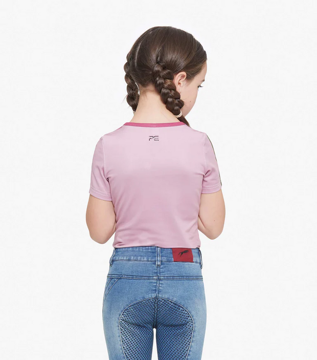 PEI Binky Girls Technical Polo Shirt - Pink